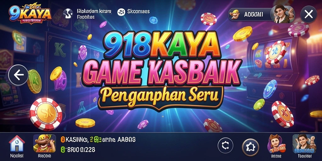 Tampilan screenshot utama 918KAYA menampilkan permainan Kasino yang menegangkan.