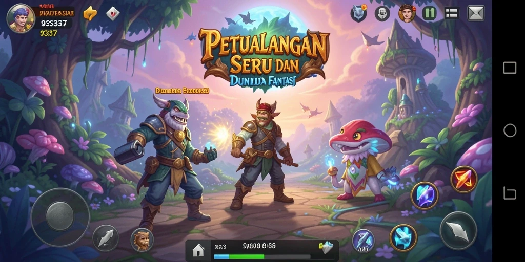 Gameplay ARPG yang menegangkan dan grafis menawan.