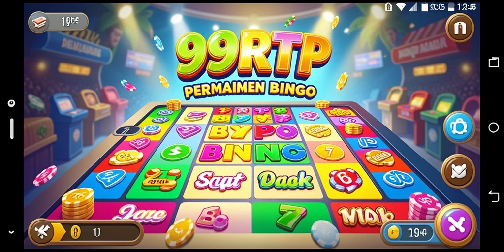 Tampilan gameplay seru di 99RTP saat bermain Bingo.