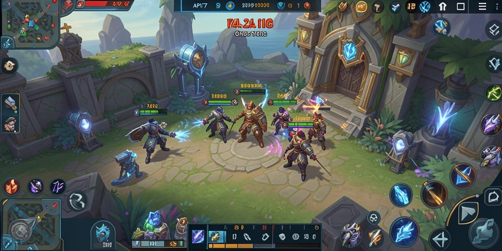 Screenshot gameplay API77 yang intens dan strategis.