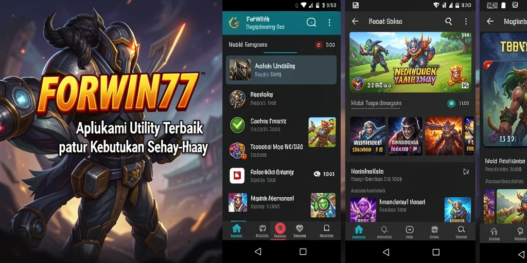 Screenshot utama FORWIN77 dengan tampilan intuitif dan fungsi lengkap.