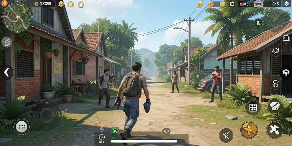 Screenshot gameplay GX88 menampilkan pengalaman simulasi yang menarik.