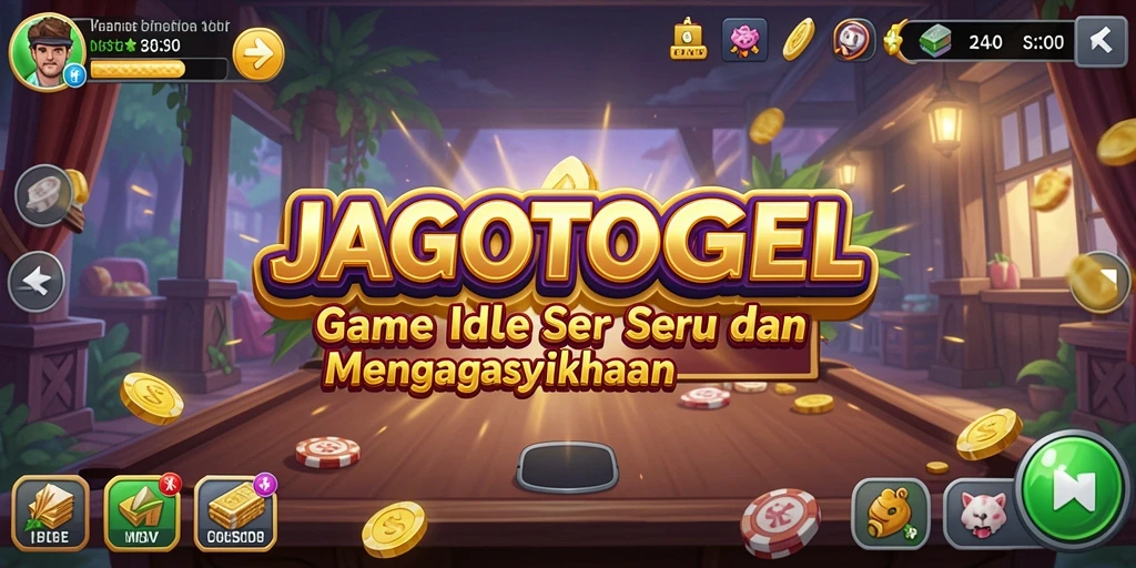 Tampilan gameplay JAGOTOGEL yang seru dan memikat.