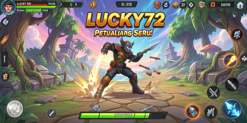 Tangkapan layar gameplay seru LUCKY72 dengan aksi mendebarkan.