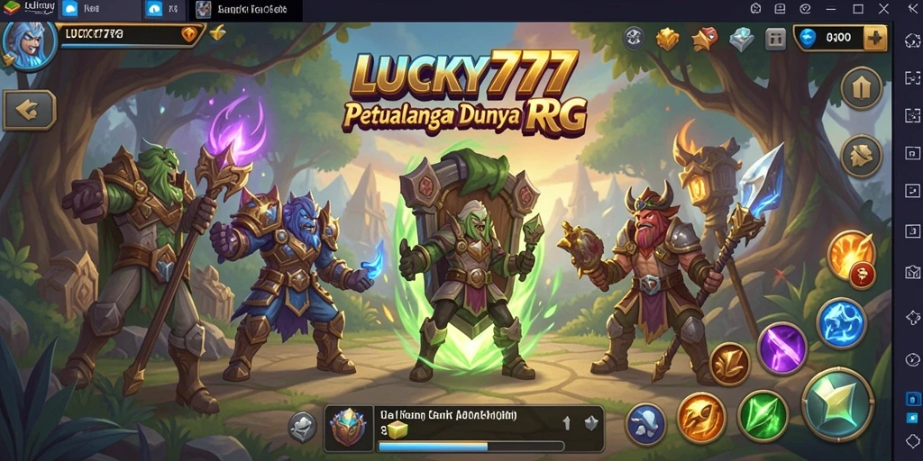 Tampilan gameplay LUCKY777 yang menarik dan mendebarkan.