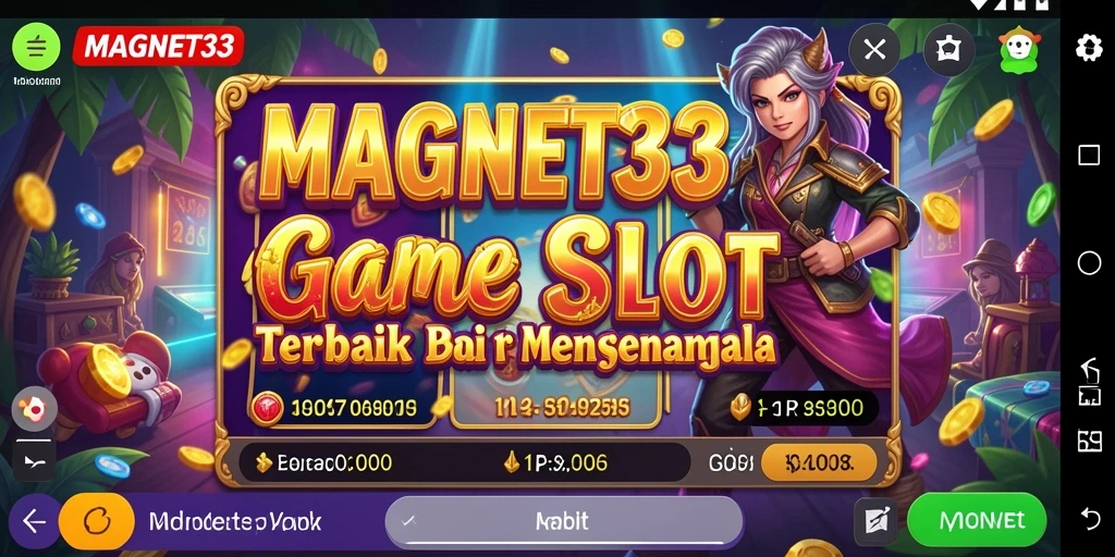 Gameplay MAGNET33 yang mengasyikkan dalam tampilan slot.
