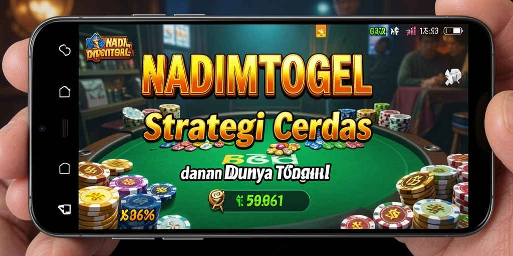 Tampilan gameplay NADIMTOGEL yang menekankan strategi dan analisis.