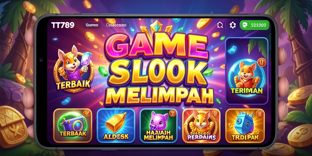 Screenshot gameplay TT789 yang menampilkan fitur Slot menarik.