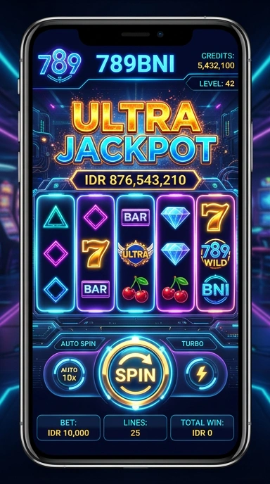 Tampilan antarmuka aplikasi 789bni yang intuitif.